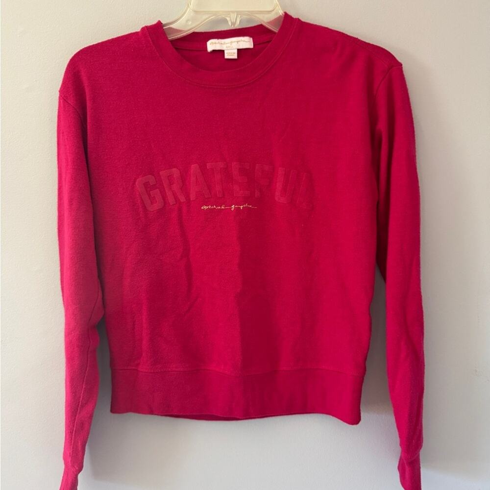 Spiritual Gangster Grateful Crew Neck Savasana Pullover size Small - Picture 2 of 7